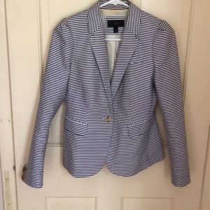 JCrew seersucker blazer